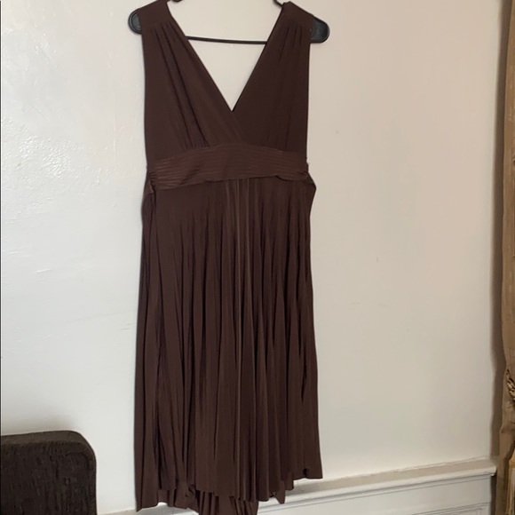 Brown Party Dress Size: Large - Picture 2 of 4